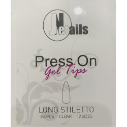 TIP GEL PRESS ON   600 PZ