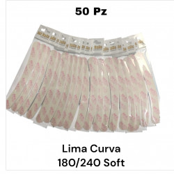 Lima 180/240 Curva Soft 50 pz