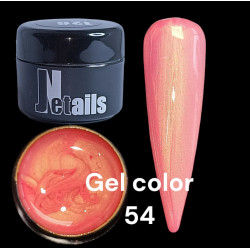 Gel color 54 salmone perlato
