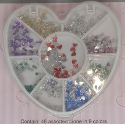 Kit Cuore  48 pz brillanti
