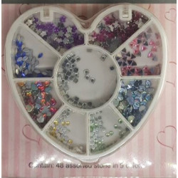 Kit Cuore Brilantini misti